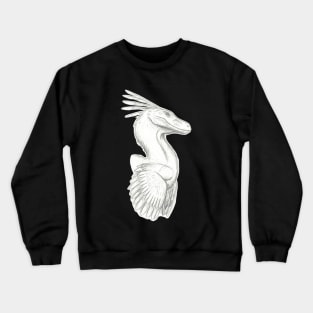 Utahraptor sketch Crewneck Sweatshirt